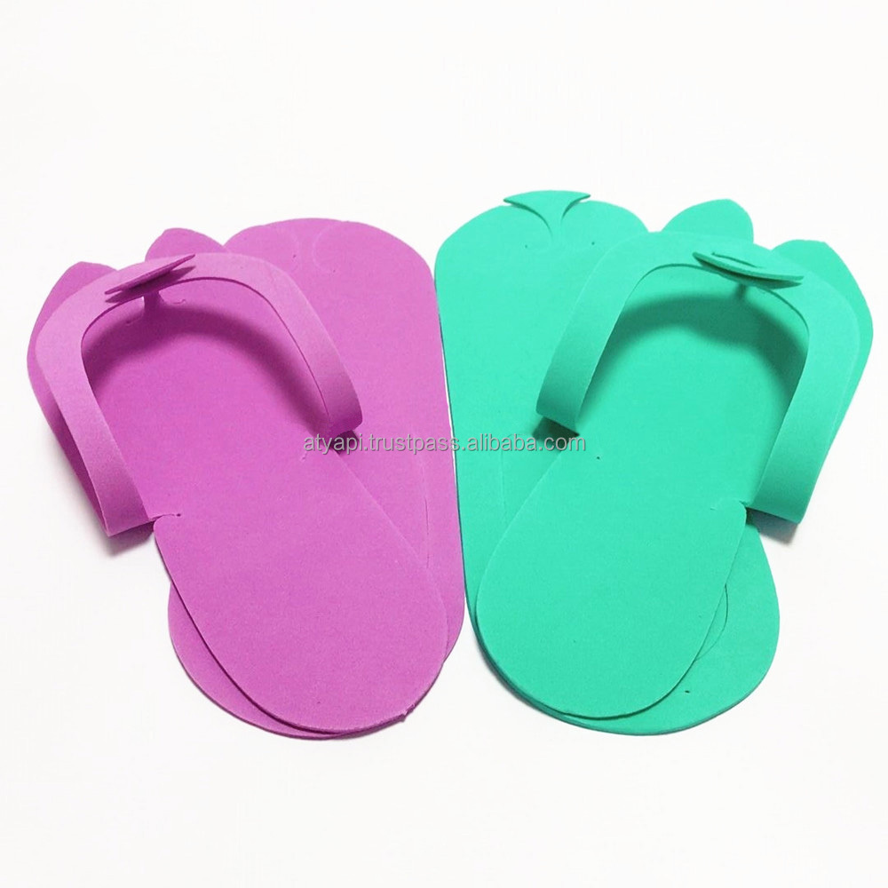 Одноразовые складные тапочки EVA ручной работы