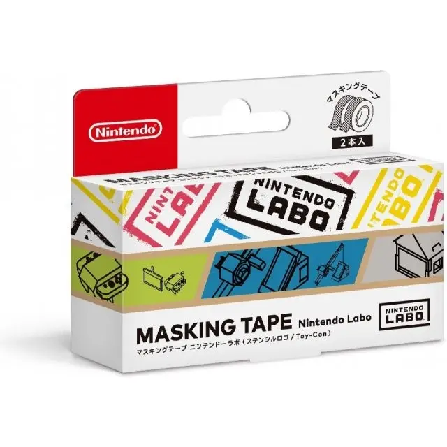 Switch Labo Masking Tape (Stencil Logo and Toy-Con)