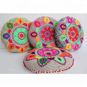 Hot Selling Meditation Floor <b>Cushion</b> Customizable Embroidered Logo PVC Foam Filling Massage Features Outdoor Hotels Sleep 40cm - Product Image 1