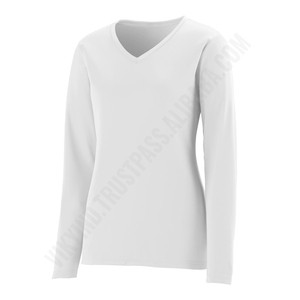 Camiseta de algodón con cuello en v para mujer, camisetas con Logo personalizado, novedad - Product Image 3