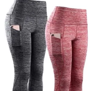 Vrouwen Tummy Controle Droge Fit Hoge Taille Fitness Yoga Broek/Panty/Leggings