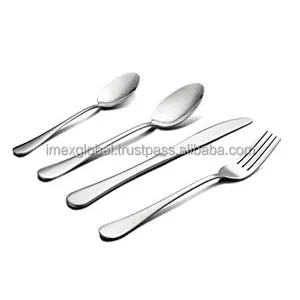 CUTLERY SET OF 4PCS WITH MIRROR POLISH HIGH QUALITY AND GOOD MANUFACTURING IN CHEAP PRICE FOR KITCHEN