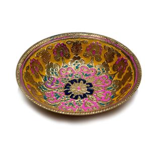 Cuenco de latón decorativo hecho a mano, cuenco pequeño de diseñador hecho a mano de latón, cuenco Wati de latón multiusos - Product Image 4