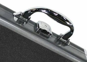 H306A หรูหราชิ้นส่วนกระเป๋าพิเศษและอุปกรณ์เสริมเครื่องสำอางเครื่องประดับถือเคสที่มีด้ามจับพลาสติกชุบโครเมี่ยมปลายโลหะ - Product Image 5