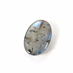Labradorita 15x10mm Corte Ovalado en Tablero de Ajedrez 5.70 Cts Gris Natural Calidad AA Gemas Ishu Piedra Preciosa Suelta para Engaste - Product Image 2