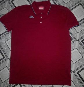 Polo contrasté en coton Model Man pour la saison printanière pour l'exportation de vêtements - Product Image 4