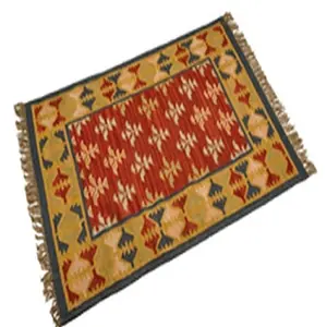 Ведущий экспортер большого количества шерстяных ковров Kilims с индивидуальным логотипом и ковриков, вышитые Противоскользящие коврики для гостиной