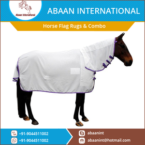 Couvre-chevaux d'été de haute qualité en gros et ensembles avec tissu en polycoton 190-220 GSM et doublure en nylon satiné - Product Image 2