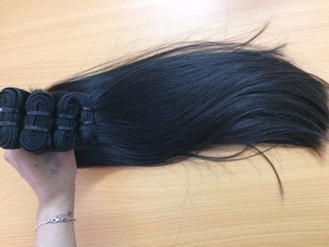 Ivirgohair vente en gros 12 pouces tissage droit naturel brut Vietnam Remy cheveux vierges non transformés cheveux humains - Product Image 2