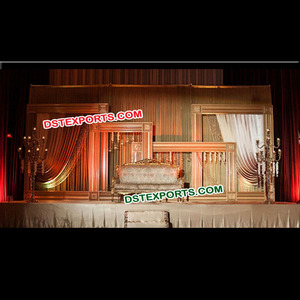 Telón de fondo para escenario de boda, marco de foto de último diseño para boda, decoración de fondo para boda - Product Image 1