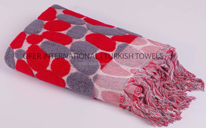 Handloomed Turkish <b>Towel</b> Handmade Luxury Thick 100% Cotton Dobby Woven Quick-Dry OEKO-TEX Certified <b>Bath</b> <b>Towel</b> - Product Image 3
