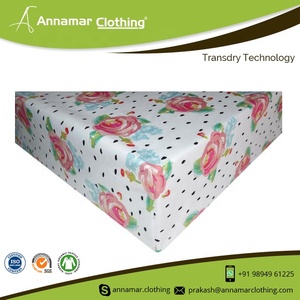 OEM Service Soft Printed Top Quality Design Baby Crib Sheets Manufacturer India - Product Image 2