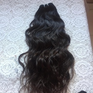 Nandee-venta al por mayor de cabello humano virgen Natural, cabello indio liso y ondulado - Product Image 2