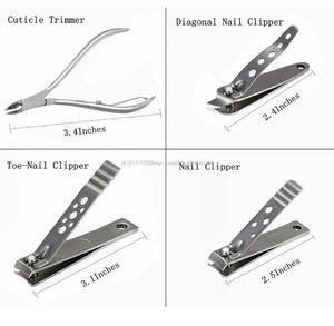 Juego profesional de manicura y pedicura, limpiador de uñas, Kit de aseo para cutículas, 10 unidades - Product Image 5