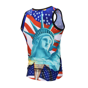 Nuevo diseño para hombre, estampado profesional, ropa informal de verano, camiseta sin mangas para hombre de Viky Industries - Product Image 3