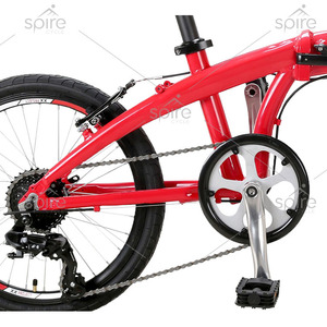 Bicicleta plegable de aleación personalizada de 20 pulgadas al por mayor con material de horquilla de acero - Product Image 5