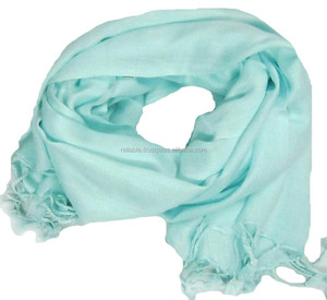 Soft Colors Long Wedding Shawl Elegant <b>Pashmina</b> for Brides for Weddings - Product Image 1