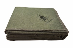 Manta de lana India personalizable de calidad superior Rectangular de punto sólido a cuadros tejido a rayas llama de lana gruesa - Product Image 3