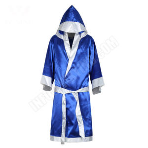 Children Boy Red Black Rocky Balboa Boxers <b>Clothes</b> with Shorts Best Boxing Robe - Product Image 2