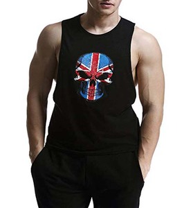 Venta al por mayor personalizado Stringer Tank Top Logo Plus Size Plain Fitness Gym Wear Singlets Work Out Men's Tank Top para hombres - Product Image 1