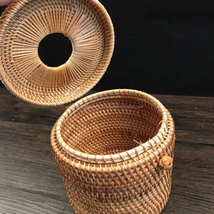 Caja de Pañuelos Duradera Hecha a Mano, Ratán Natural, Decoración Elegante para el Hogar, Fabricante Sostenible, Ligera, de Vietnam - Product Image 2