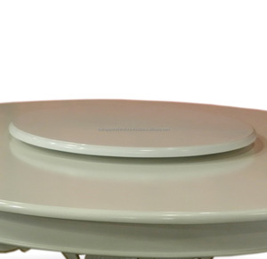 Minerva Round Dining Table Furniture With <b>Lazy</b> <b>Susan</b> Top - Product Image 3