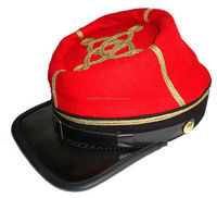 Gorras Kepis Nuevas para Hombre, Estilo Confederado, con Logotipo Personalizado, 100% Lana, Alta Calidad, Fabricación Estadounidense (OEM)