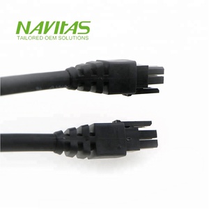 ขั้วต่อแบบ Molex 43025-0400 แบบกำหนดเอง 4 ขา รองรับมาตรฐาน RoHS สายไฟรถยนต์แบบขึ้นรูปด้วยไฟฟ้า 20AWG ชุดสายไฟอิเล็กทรอนิกส์ - Product Image 2