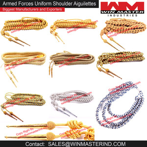 Cordón Hombro Ceremonial 2723 Entrelazado Un Color Oro - Product Image 5