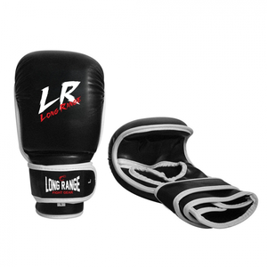 Gants d'entraînement de Muay Thai de boxe MMA professionnels de haute qualité Logo personnalisé en cuir PU avec motif imprimé - Product Image 4