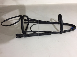 Brida India para Caballo con Cuerda para la Frente y la Nariz, Equipo Ecuestre Tradicional para Montar - Product Image 2