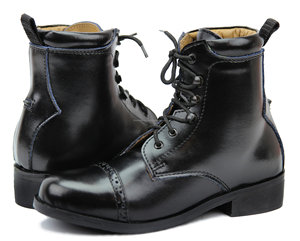 Botas de montar a caballo de cuero genuino de alta calidad - Product Image 6