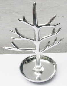<b>TREE</b> <b>JEWELLERY</b> STAND / METAL <b>JEWELLERY</b> <b>TREE</b> SCULPTURE / METAL CRAFT - Product Image 4