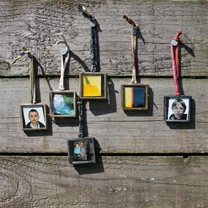 Wall <b>Hanging</b> Tiny kiko <b>Glass</b> <b>Frame</b> - Product Image 2