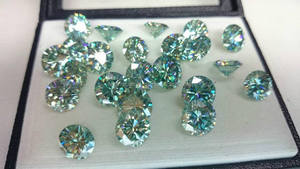 Moissanita de Color Verde, Amarillo/Marrón/Chocolate, Moissanita Azul. - Product Image 6