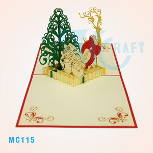 กระดาษโนเอลทำมือป๊อปอัพ3D การ์ดเวียดนาม - Product Image 4