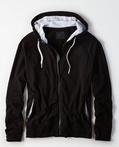 Pulls à capuche personnalisés pour hommes, imperméables, coupe-vent, de haute qualité, pour le fitness Vente en gros de pulls à capuche respirants bon marché pour hommes - Product Image 2