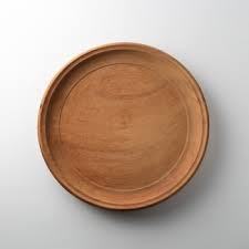 Personnalisé Offre Spéciale Rond Bois Chargeur Plaque de Service Alimentaire Plat à Dîner Par Un Fabricant Indien Fournisseur En Vrac - Product Image 5