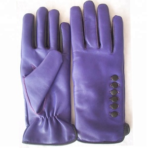 Guantes de cuero personalizados para conducir, manoplas de colores de alta calidad, precio barato - Product Image 1