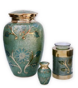 Artisanat à la main en laiton, URN naturel - Product Image 6