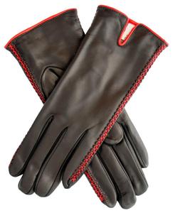 Guantes de cuero Nappa suave genuino cálido de invierno de lujo para mujer Guantes de vestir de ciudad Estilo de moda de lujo Guantes de vestir de cuero para mujer - Product Image 2