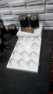 Black & Silver Tealight Cremation <b>Urn</b> By Brassworld India Funeral Supplies - Product Image 2