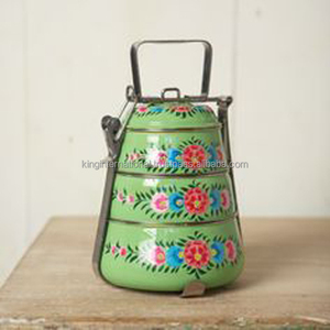 Fiambrera de impresión para estudiantes de acero inoxidable 201 de alta calidad 1.3L y 1.5L para almacenamiento de maquillaje - Product Image 1