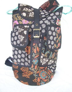 Mochila para Portátil Lowellcraft, Diseño Moderno y Suave, Gran Capacidad, Patrón Geométrico, Tela de Algodón, Respaldo con Curva Fisiológica - Product Image 5