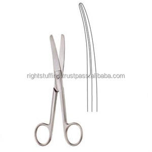 Ciseaux d'opération Instrument chirurgical en acier inoxydable de haute qualité émoussé/émoussé - Product Image 1