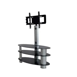 Vidrio Templado soporte de <span class=keywords><strong>tv</strong></span>/<span class=keywords><strong>tv</strong></span> de <span class=keywords><strong>plasma</strong></span> de <span class=keywords><strong>mesa</strong></span>/lcd <span class=keywords><strong>tv</strong></span> RA041 - Product Image 1