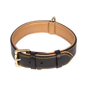 Collier de luxe en cuir pour chien Motif solide Rivet Designer Personnalisé Fabricant de qualité supérieure Grossiste Prix très bon marché - Product Image 4