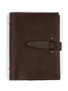 Cuaderno A5 con espiral A6, cuaderno de cuero PU, Agenda, 6 anillas, carpeta, Color marrón - Product Image 2