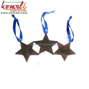 Decoración de madera personalizada para Navidad, ornamento plano, botella de champán - Product Image 6