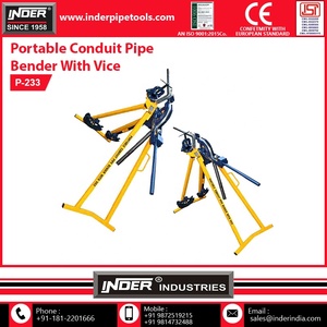 Dobladora de tubos de PVC y aluminio con autobloqueo portátil, tornillo de banco hidráulico Manual DE LA India para doblar conductos, nueva condición - Product Image 3